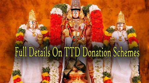 ttd online donations tax exemption|Full Details On TTD Donation Schemes .
